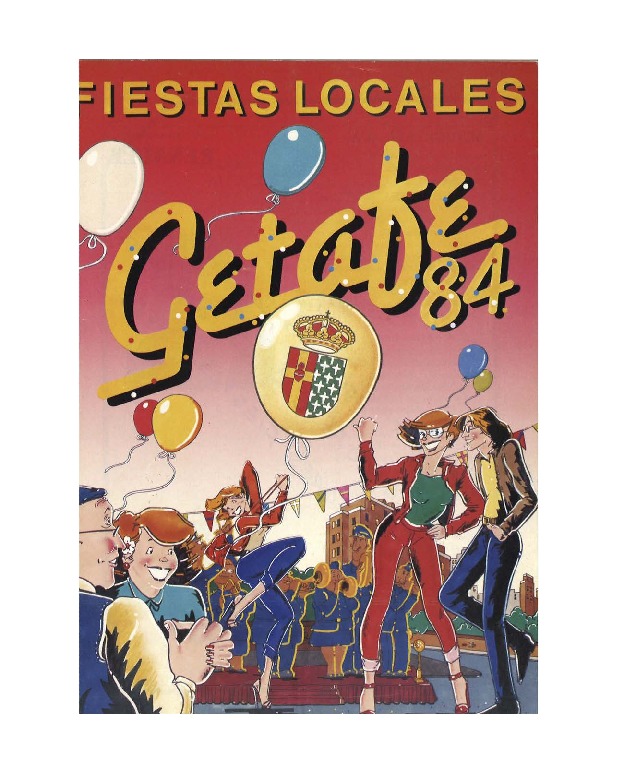 Fiestas patronales en honor a Nuestra Señora de los Ángeles 1984 Getafe